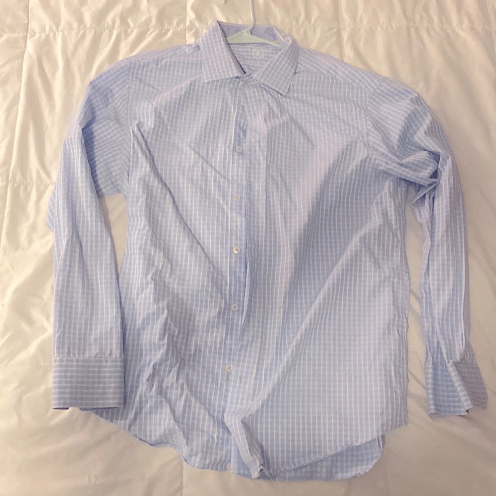 Bugatchi Dress Shirt Size L